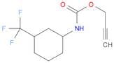 Carbamic acid, [3-(trifluoromethyl)cyclohexyl]-, 2-propynyl ester