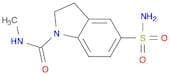1H-Indole-1-carboxamide, 5-(aminosulfonyl)-2,3-dihydro-N-methyl-