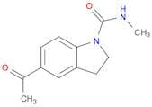 1H-Indole-1-carboxamide, 5-acetyl-2,3-dihydro-N-methyl-