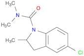 1H-Indole-1-carboxamide, 5-chloro-2,3-dihydro-N,N,2-trimethyl-