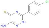 1,2,4-Triazine-5(2H)-thione, 6-amino-3-(4-chlorophenyl)-