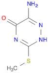 1,2,4-Triazin-5(2H)-one, 6-amino-3-(methylthio)-