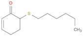2-Cyclohexen-1-one, 6-(hexylthio)-