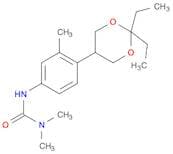 Urea, N'-[4-(2,2-diethyl-1,3-dioxan-5-yl)-3-methylphenyl]-N,N-dimethyl-
