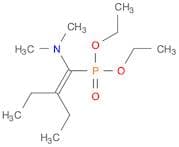Phosphonic acid, [1-(dimethylamino)-2-ethyl-1-butenyl]-, diethyl ester