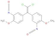 Benzene, 1,1'-(dichloroethenylidene)bis[3-isocyanato-4-methoxy-