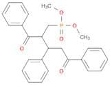 Phosphonic acid, (2-benzoyl-5-oxo-3,5-diphenylpentyl)-, dimethyl ester