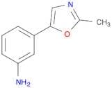 Benzenamine, 3-(2-methyl-5-oxazolyl)-