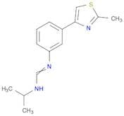 Methanimidamide, N-(1-methylethyl)-N'-[3-(2-methyl-4-thiazolyl)phenyl]-