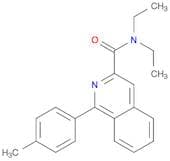 3-Isoquinolinecarboxamide, N,N-diethyl-1-(4-methylphenyl)-