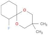 1,5-Dioxaspiro[5.5]undecane, 7-fluoro-3,3-dimethyl-