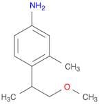 Benzenamine, 4-(2-methoxy-1-methylethyl)-3-methyl-