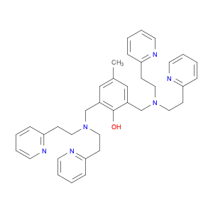 Phenol, 2,6-bis[[bis[2-(2-pyridinyl)ethyl]amino]methyl]-4-methyl-