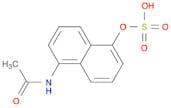 Acetamide, N-[5-(sulfooxy)-1-naphthalenyl]-