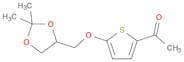 Ethanone, 1-[5-[(2,2-dimethyl-1,3-dioxolan-4-yl)methoxy]-2-thienyl]-