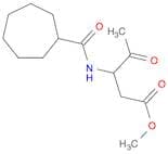 Pentanoic acid, 3-[(cycloheptylcarbonyl)amino]-4-oxo-, methyl ester