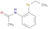 Acetamide, N-[2-(ethyltelluro)phenyl]-