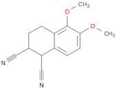 1,2-Naphthalenedicarbonitrile, 1,2,3,4-tetrahydro-5,6-dimethoxy-