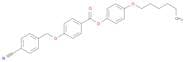 Benzoic acid, 4-[(4-cyanophenyl)methoxy]-, 4-(hexyloxy)phenyl ester