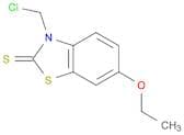 2(3H)-Benzothiazolethione, 3-(chloromethyl)-6-ethoxy-
