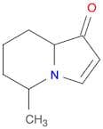 1(5H)-Indolizinone, 6,7,8,8a-tetrahydro-5-methyl-