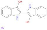 [2,2'-Bi-1H-indole]-3,3'-diol,sodium salt (1:2)