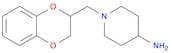 4-Piperidinamine, 1-[(2,3-dihydro-1,4-benzodioxin-2-yl)methyl]-