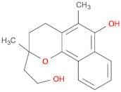 2H-Naphtho[1,2-b]pyran-2-ethanol, 3,4-dihydro-6-hydroxy-2,5-dimethyl-