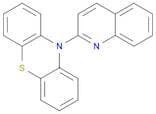 10H-Phenothiazine, 10-(2-quinolinyl)-