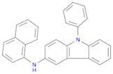 9H-Carbazol-3-amine, N-1-naphthalenyl-9-phenyl-