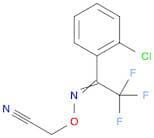 Acetonitrile, [[[1-(2-chlorophenyl)-2,2,2-trifluoroethylidene]amino]oxy]-