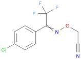 Acetonitrile, [[[1-(4-chlorophenyl)-2,2,2-trifluoroethylidene]amino]oxy]-