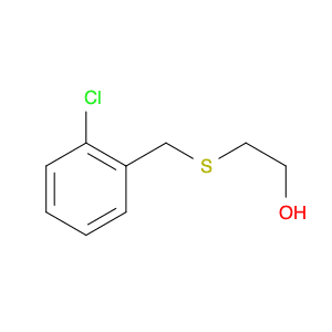 Ethanol, 2-[[(2-chlorophenyl)methyl]thio]-
