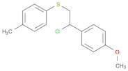 Benzene, 1-[[2-chloro-2-(4-methoxyphenyl)ethyl]thio]-4-methyl-