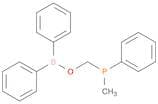 Borinic acid, diphenyl-, (methylphenylphosphino)methyl ester