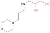 1,2-Propanediol, 3-[[3-(4-morpholinyl)propyl]amino]-