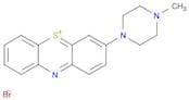 Phenothiazin-5-ium, 3-(4-methyl-1-piperazinyl)-, bromide