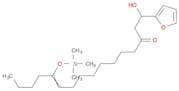 11-Hexadecen-3-one, 1-(2-furanyl)-1-hydroxy-12-[(trimethylsilyl)oxy]-