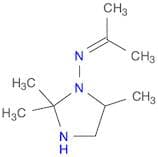 1-Imidazolidinamine, 2,2,5-trimethyl-N-(1-methylethylidene)-