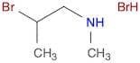 1-Propanamine, 2-bromo-N-methyl-, hydrobromide