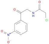 Acetamide, 2-chloro-N-[2-(3-nitrophenyl)-2-oxoethyl]-
