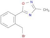 5-[2-(Bromomethyl)phenyl]-3-methyl-1,2,4-oxadiazole