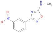 1,2,4-Oxadiazol-5-amine, N-methyl-3-(3-nitrophenyl)-