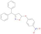 Isoxazole, 3-(diphenylmethyl)-4,5-dihydro-5-(4-nitrophenoxy)-