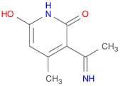 2(1H)-Pyridinone, 6-hydroxy-3-(1-iminoethyl)-4-methyl-