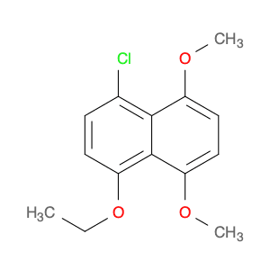 Naphthalene, 1-chloro-4-ethoxy-5,8-dimethoxy-