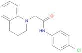 1(2H)-Quinolineacetamide, N-(4-chlorophenyl)-3,4-dihydro-