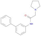 1-Pyrrolidineacetamide, N-[1,1'-biphenyl]-3-yl-
