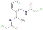 Acetamide, 2-chloro-N-[2-[1-[(chloroacetyl)amino]ethyl]phenyl]-