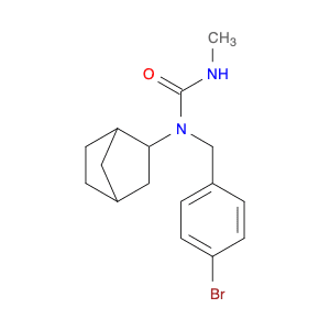 Urea, N-bicyclo[2.2.1]hept-2-yl-N-[(4-bromophenyl)methyl]-N'-methyl-
